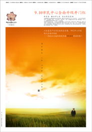 紅楓苑房地產(chǎn)廣告設(shè)計(jì)欣賞